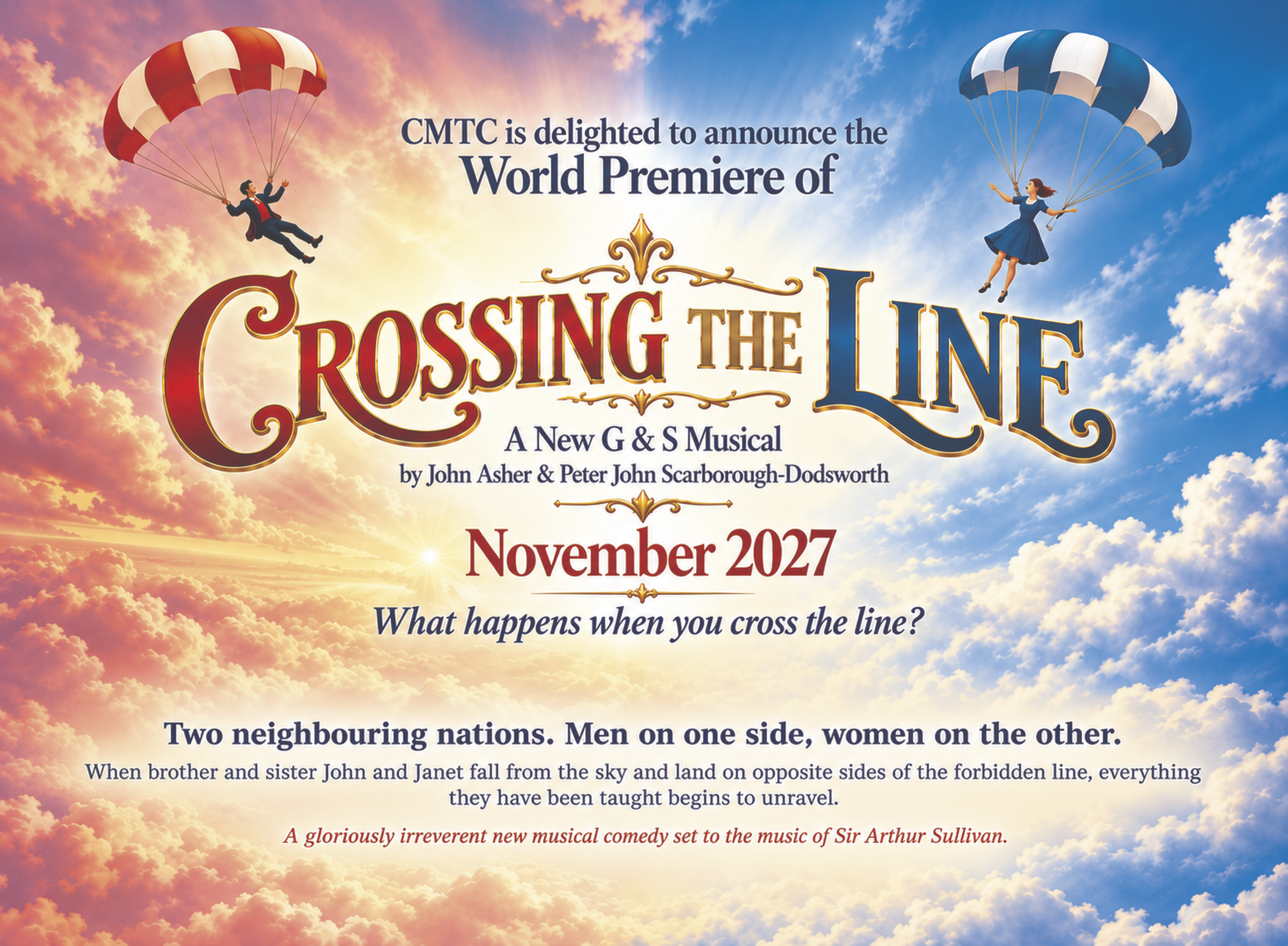 Crossing the Line Poster